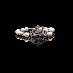 Lady Grey Beads Bracelet The Pearled Tiara: Pearl Bracelet