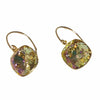 Lady Grey Beads Earrings Dazzling Light Yellow: Swarovski Crystal Earrings