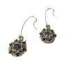 Lady Grey Beads Earrings Queen of the Bay, Catherine: Beadwoven Statement Earrings