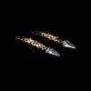 Lady Grey Beads Earrings Scarlett's “Starlet”: Beadwoven Swarovski Crystal Earrings