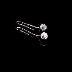 Lady Grey Beads Earrings The Lady Grey: Statement Earrings