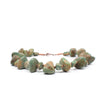 Lady Grey Beads Necklace Earth Song: Natural Green Turquoise Statement Necklace